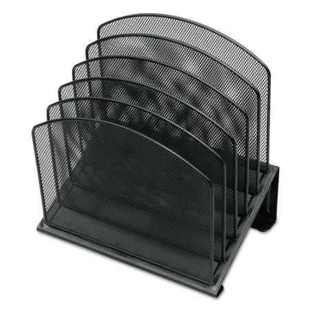 - Universal Metal Mesh Tiered File Sorter, 11 1/4 x 7 1/4 x 12, Black