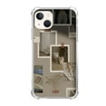 thumbnail image 1 of Beige Picture Collage Case Compatible with iPhone 13,Aesthetic Art Design TPU Bumper Bumper Cover Case, 1 of 6