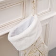 thumbnail image 6 of Xuniizn Christmas Stockings Bulk, Assorted Festive Xmas Stockings for Fireplace Mantel Decor, Traditional Holiday Ornaments, Christmas Decorations for Home, Plush, Beige, 6 of 7