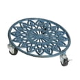 thumbnail image 4 of Dickly Support Roulant pour Plantes Terrasse Jardin Salon Patio Intérieur Extérieur avec Roues Bleu, 4 of 8