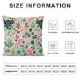 thumbnail image 5 of Leisuo Cute Pillow Cases Cushion Covers Cartoon Throw Pillow Covers Soft Decor Water Plant Throw Pillowcases Underwater World Pink Cushion Cases, 5 of 5