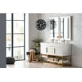 thumbnail image 2 of James Martin Vanities 983-V59d-Rg-Gw Columbia 60" Free Standing Double Basin Vanity Set -, 2 of 7