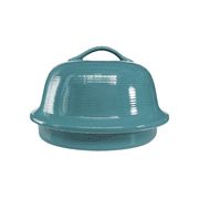 Sassafras Superstone La Cloche Bread Baking Dome | Aquamarine Glazed