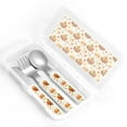thumbnail image 4 of Qokaie Thanksgiving With Turkey for Stainless Steel Kids Silverware Set - Children’s Utensil Set - Children's Knife, Fork And Spoon Set, 4 of 8