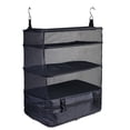 thumbnail image 2 of Bolsa de Almacenamiento de Viaje BuyWeekMX Plegable de Tres Capas para Colgar, 2 of 9
