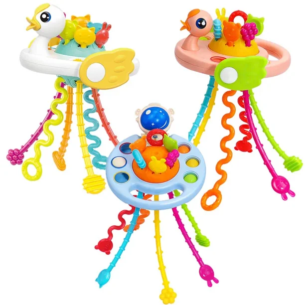 JOYVOVO Jeux Montessori 1 An - Jouet Sensoriel Bébé Dentition Éducatif
