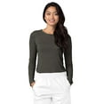thumbnail image 2 of Adar Underscrubs for Women Multi Color 2 Pack - Long Sleeve Underscrub Comfort Tee, 2 of 7