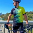 thumbnail image 6 of Sponeed Bike Jersey for Men Cycling Shirts MTB Top with Pockets Bicycle Clothing Wear Green L, 6 of 12