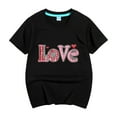thumbnail image 5 of Godom Short Sleeve Shirt for Girls Casual Crewneck Basic Tees Girls Summer T Shirts, 5 of 5