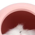 thumbnail image 4 of M Buder Lámpara de Noche de Gato Lindo LED Luz Nocturna Casa de Mascotas Iluminación Dormitorio Atmósfera Rosa, 4 of 9