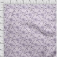 thumbnail image 4 of oneOone Cotton Silk Light Purple Fabric Florals Craft Projects Decor Fabric Printed By The Yard 42 Inch Wide, 4 of 4