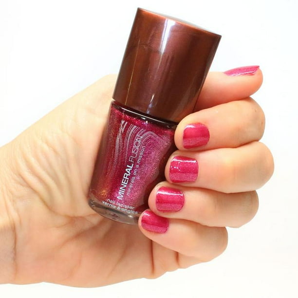 Mineral Fusion Nail Polish Rockin Ruby 33 Ounce Walmart Com