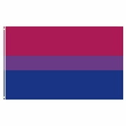 3x5 Ft Bi Pride Polyester Flag Bisexual Flag Double Stitched Canvas Header