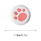 thumbnail image 4 of Methold Grips Caps Cómoda forma de pata de gato Reemplazo perfecto Thumbstick Cover Suministros de videojuegos para doméstico rosa sobre Type1 NO1, 4 of 6