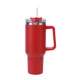 thumbnail image 3 of 40oz 304 Stainless Steel Insulated Water Bottle,Thermal Coffee Car Cup, Cold Hot Mugs Vacuum Flask With Handle Straw,For Sport, 3 of 5