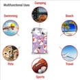 thumbnail image 6 of Yibo Snowman Winter Beach Towel - Perfect for Travel, Swim, and Fitness, 6 of 8