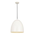 thumbnail image 7 of 6012P19-SWH-Z-Lite-Z Studio - 3 Light Dome Pendant in Classical Style - 19 Inches Wide by 18 Inches High-Matte White Finish    -Traditional, 7 of 7