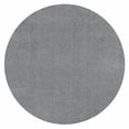 thumbnail image 2 of 6' Grey Round Indoor Shag Rug, 2 of 2