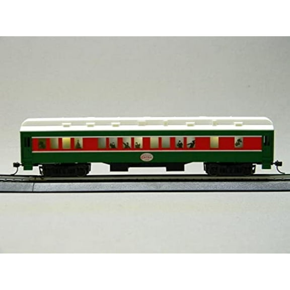 HO Scale North Pole Central Christmas Snowball Fight Passenger CAR HO Gauge