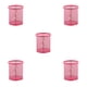 thumbnail image 1 of Sidaley Mesh Metal Pen Holder Pot Smooth Table Office Edge Eraser Stationery Caddy Organizer Holders Fashion Desk Ruler Container Type2 NO2, 1 of 6