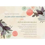 Rustic Sprig Standard Wedding Invitation