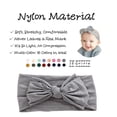 thumbnail image 2 of 16 Uds. De diademas de nailon para bebés, cintas para el pelo, lazos elásticos para bebés, niñas recién nacidas, niños pequeños Ormromra LRWJ244, 2 of 7