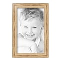 thumbnail image 2 of ArtToFrames 8" x 13" Honey Picture Frame, 8x13 inch Brown MDF Poster Frame (WOM-4085),  Pack, 2 of 8