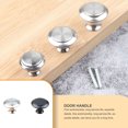 thumbnail image 3 of Ounissouiy 1 Juego de pomos de armario, herrajes para muebles de cocina de acero inoxidable, manija de cajón, empuñadura para armario doméstico L con Conjuntos de muebles de dormitorio TYPE3 NO1 Ounissouiy HA061193-03B, 3 of 6