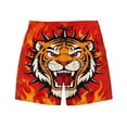 thumbnail image 4 of Kakii Men's Novelty Beach Shorts Quick Dry Swimwear Sports Running Swim Board Shorts, 4 of 8