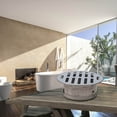 thumbnail image 2 of LEFU pour Couverture de Drain de Sol en Acier Inoxydable Toit de Balcon Rond Anti-Obstruction Grand Déplacement Capuchon de Tuyau de Pluie pour Jardin Extérieur Tuyau PVC Installation Facile 83mm, 2 of 10