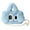 Blue, variant on Shoulder Bag Fuzzy Purse Crossbody Purse Women Tote Mini Handbag Aesthetic Fairy Purse Puffer Bag