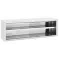 thumbnail image 4 of vidaXL Kitchen Wall Cabinet Stainless Steel kitchenware Storage Multi Sizes, 4 of 34