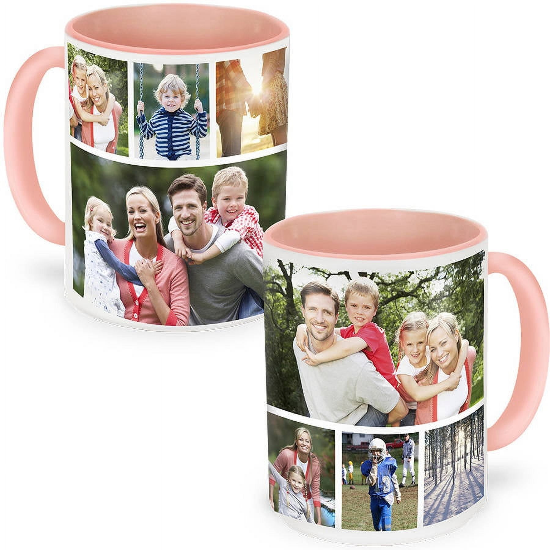 Pink Photo Mug 15 oz