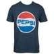 Pepsi Logo Classique en Détresse Sérigraphie T-Shirt-Large – image 1 sur 2