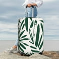 thumbnail image 3 of Lsque Palm Branch With Leaves Printed Luggage Cover, Travel Luggage Protector,Scratch and Dirt Resistant, Fits 18-32 Inch Luggage - Medium, 3 of 9