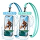 thumbnail image 1 of Funda impermeable para teléfono UnbreakCable IPX8 de 7 pulgadas, azul y verde, 1 of 7