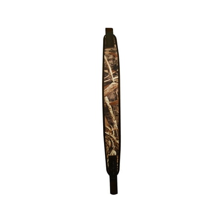 Vero Vellini Air Cushion Premium Rifle Sling with QD Swivel Leather/Neoprene Realtree Max-5