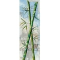 thumbnail image 2 of Marso  11x24 White Modern Wood Framed Museum Art Print Titled - 2 Bambous, 2 of 4