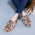 thumbnail image 5 of Zapatillas informales de piel para interior para mujer, zapatos planos con plataforma de felpa suave y peluda, antideslizantes, de diseñador de lujo, 5 of 5
