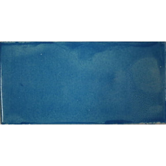 3x6 Aqua Subway Talavera Tile, Set of 9 pcs