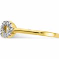 thumbnail image 3 of 10K Yellow Gold Cz Infinity Ring (Size 7.25) Made In United States 10c1406, 3 of 5