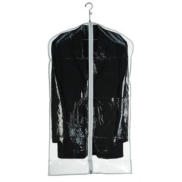 Clear Vinyl Garment Bag w/ Zipper