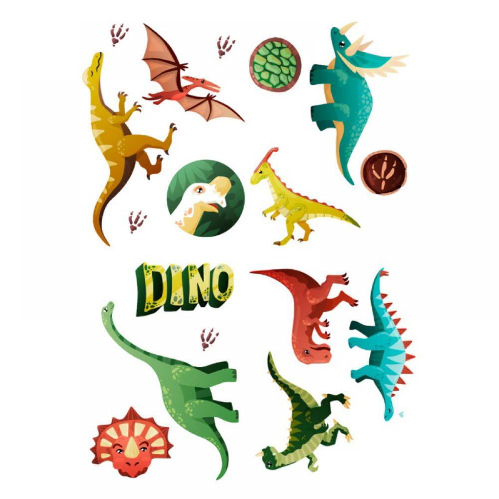 SAILEROAD 9Pcs/Bag Cool Dinosaur Luminous Stickers Stereo 3D Fluorescent  Stickers Funny Sticker Glow In The Dark Stars For Kids - Realistic Reborn  Dolls for Sale