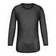 thumbnail image 4 of pstuiky camisetas de manga larga para hombre, Camisa informal de manga larga con cuello redondo y diseño de red de pesca hueca para hombre, color liso tops de invierno para hombre xxl, 4 of 6