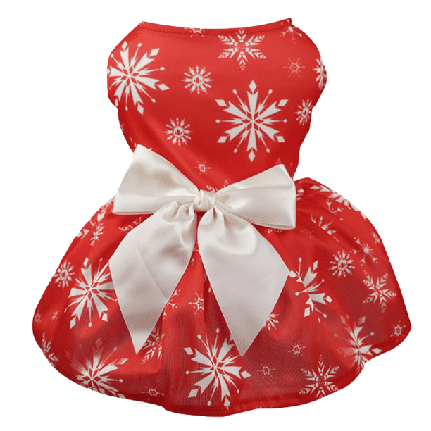Vestidos para perros, lindos atuendos navideños, disfraces para perros pequeños, ropa para gatos