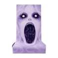 thumbnail image 2 of PYURTEP Halloween Chair Covers, Spooky Face Slipcovers, Double-Sided Printed Decorative Chair Covers for Indoor Outdoor Dining Halloween Decor, 2 of 6