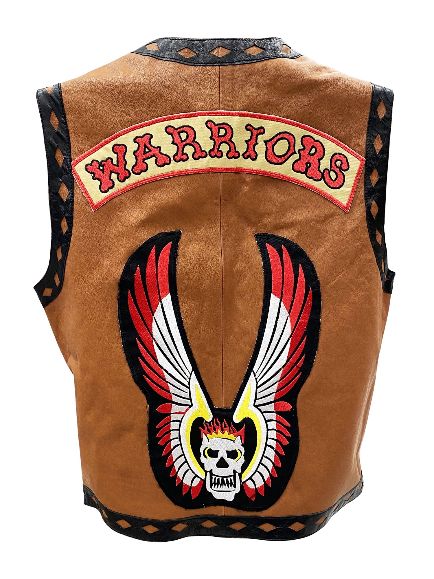 The Warriors Leather Vest Jacket:  An eye Catching  Outfit from the Movie The Warriors now available in sto…