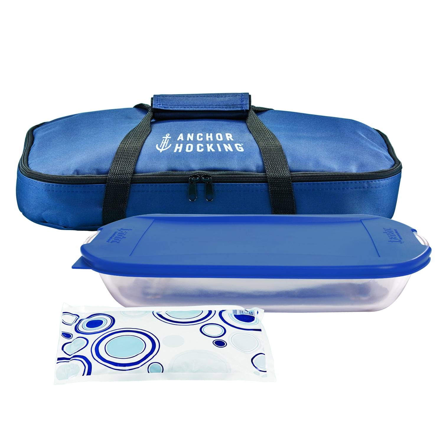 Anchor Hocking Bake N Take 3 Quart Baking Dish With Navy Tote 4 Piece anchor-hocking-bake-n-take-3-quart-baking-dish-with-navy-tote-4-piece