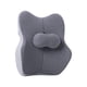 thumbnail image 4 of Almohada de Apoyo Lumbar para Oficina, Almohada de Cintura, Cojín de Apoyo para La Espalda Transpirable para Silla de Juegos, Silla de Oficina, Coche, Gris, 4 of 7