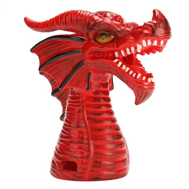 Riforla Déviateur de Vapeur Dragon Cracheur de Feu pour Outils de Pression d'Air Pot Rouge